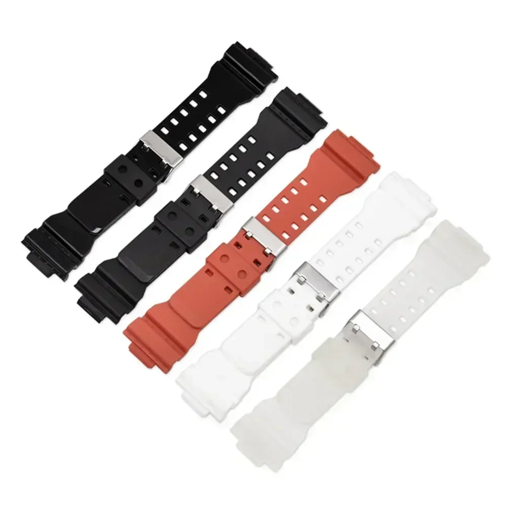 Replacement Strap for Casio G-Shock — GA-100/110/120/140/200/400/700/800 & GD-100 Series — view 3 of watch straps