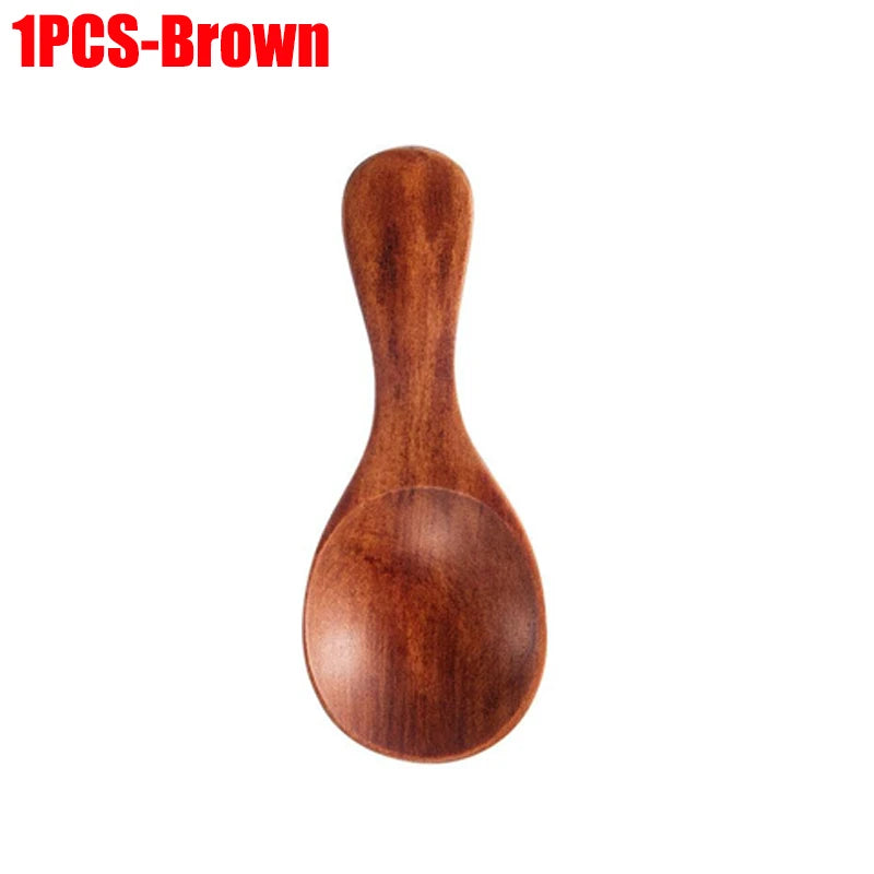 Mini Natural Wooden Spoons — Tea, Honey, Coffee & Spice Tasting Set (1-10 Pcs) — view 9 of dining & tableware