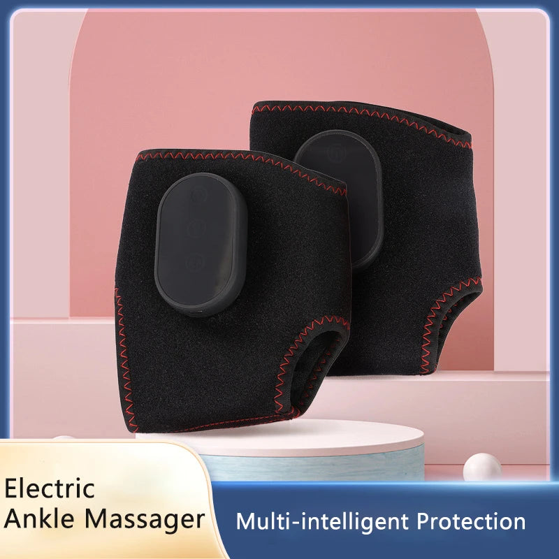 Electric Heated Foot Warmer Massager — Pair with Vibration for Men & Women — view 2 of recovery & massage
