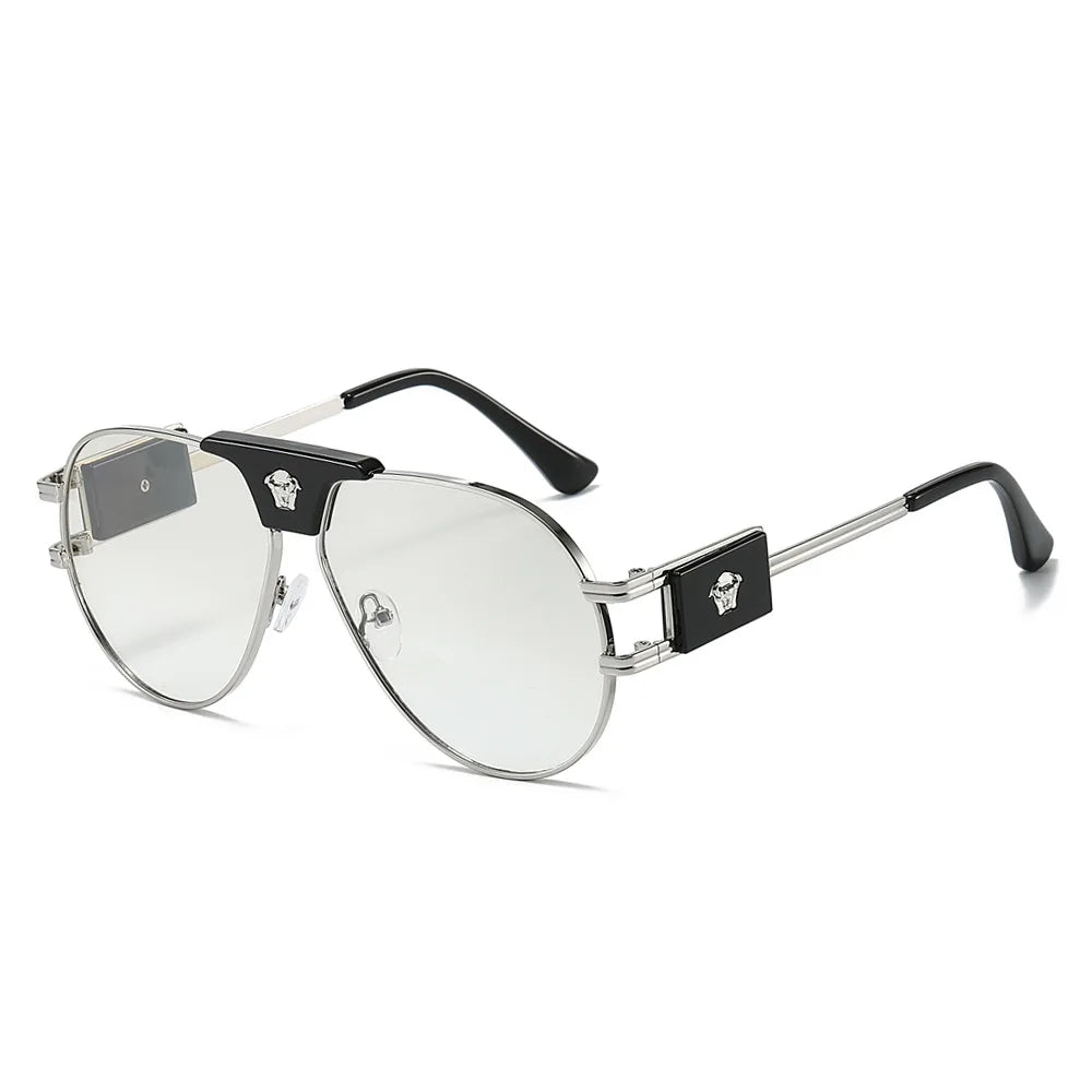 Classic Aviator Sunglasses — Women's UV400 Metal-Frame Sun Glasses — view 9 of sunglasses