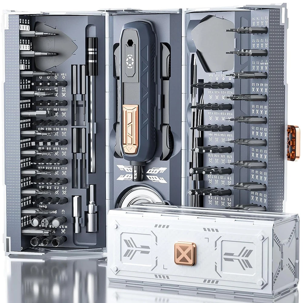 180-in-1 Precision Electric Screwdriver Set – Magnetic Bits Repair Kit for Phone, Laptop & Glasses — view 7 of electronics & gadgets