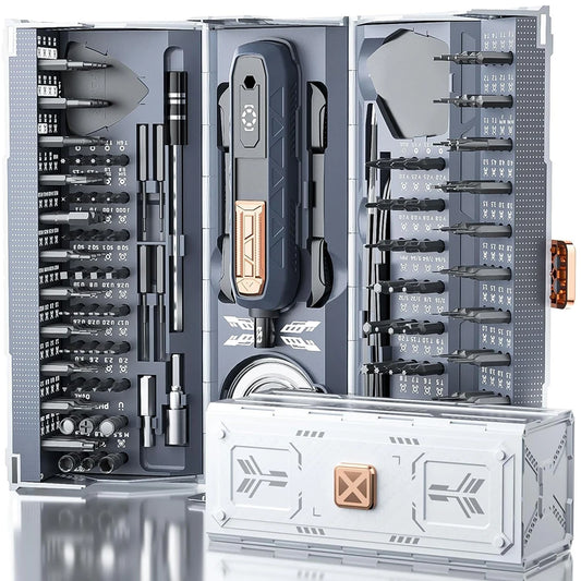 180-in-1 Precision Electric Screwdriver Set – Magnetic Bits Repair Kit for Phone, Laptop & Glasses — view 7 of electronics & gadgets