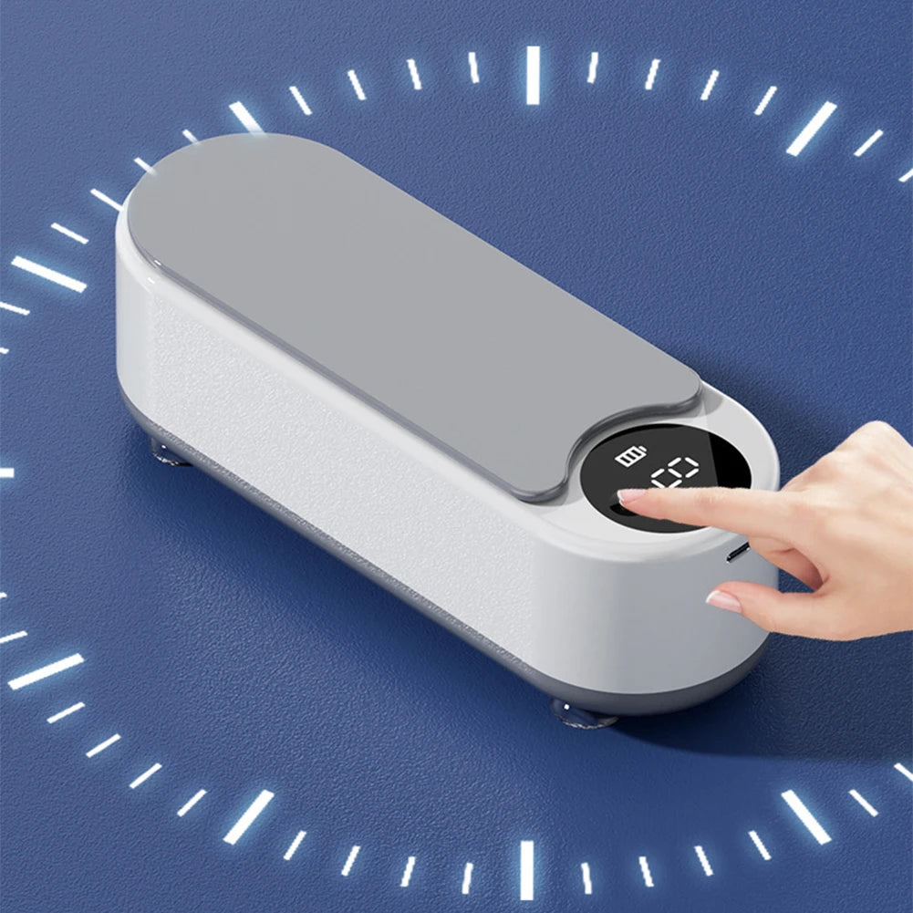 Ultrasonic Jewelry &amp; Glasses Cleaner — Portable Multifunctional Cleaning Machine for Home Use — view 6 of cleaning supplies