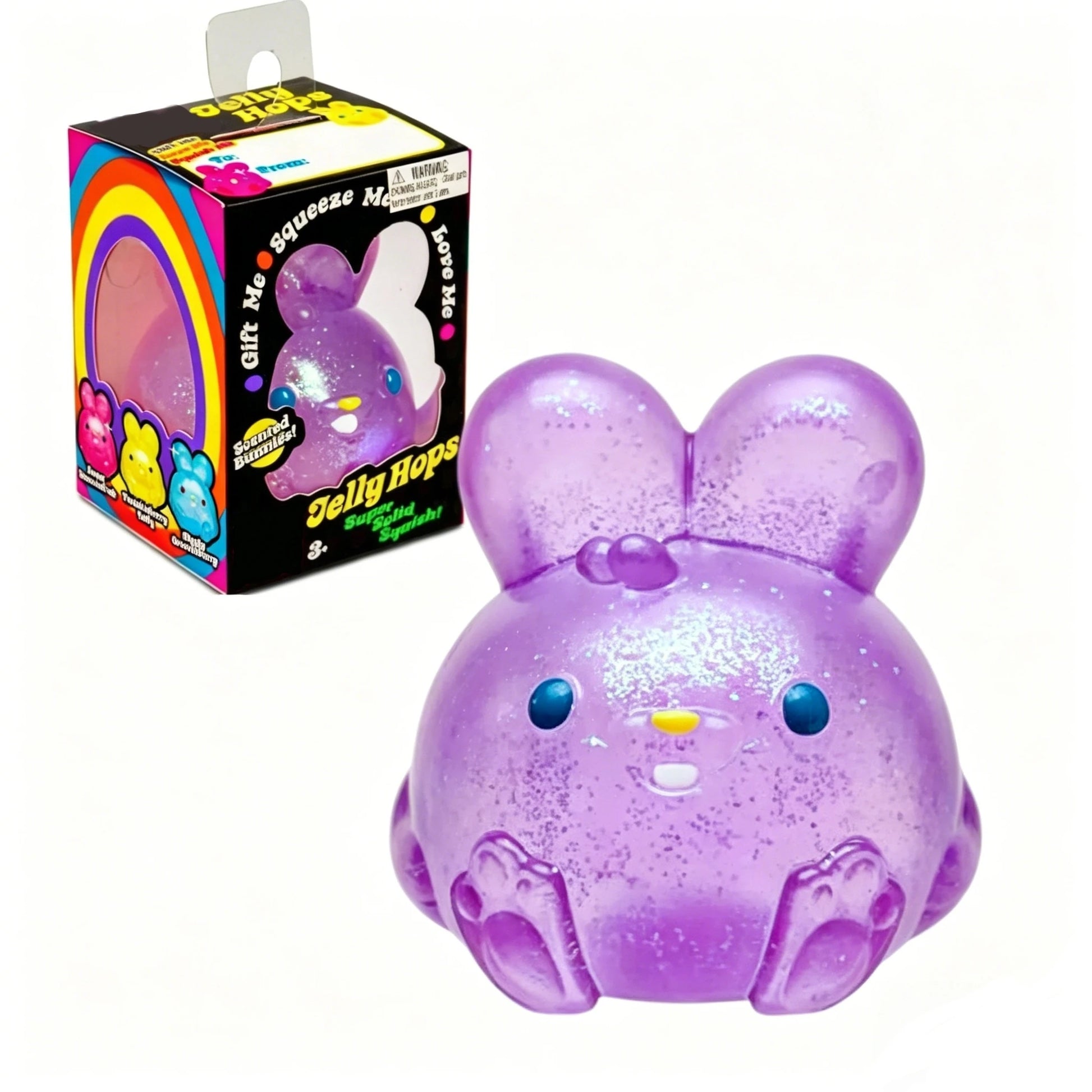 Ice Cube Sensory Fidget Toy — Squishy Stress-Relief Rabbit Squeeze Toy — view 9 of toys