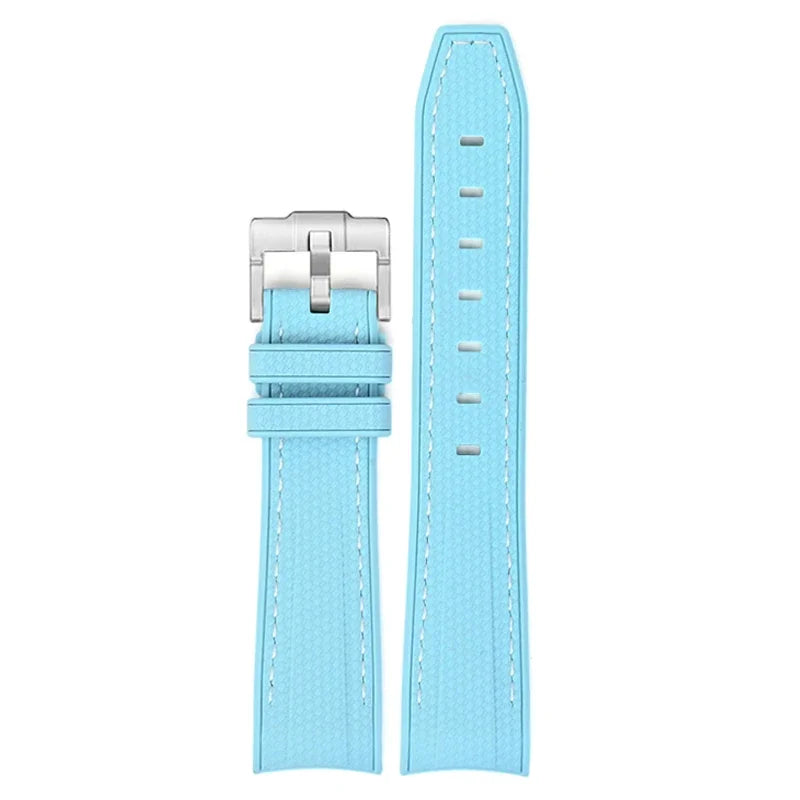 MoonSwatch Diving Strap — 20mm Curved-End Rubber Watch Band for Omega x Swatch