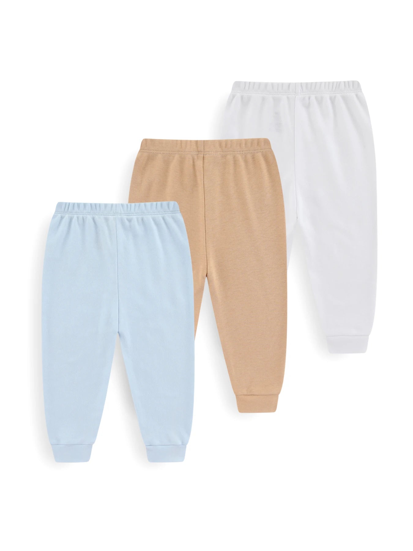 Baby Boys & Girls 100% Cotton Pants - Four-Seasons Soft Solid Pants (1/3 Pack) — view 15 of baby bottoms