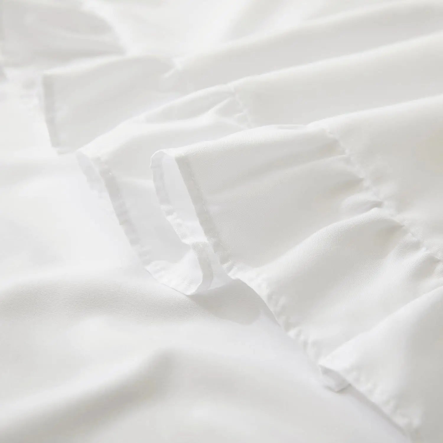Ruffled Pillow Covers Set of 2 &mdash; Wrinkle-Resistant Envelope-Closure Pillow Shams — view 4 of cushion covers & pillow cases