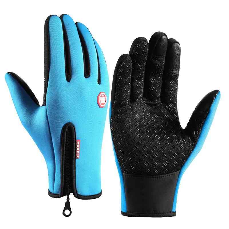 Tactical Winter Gloves Touchscreen Waterproof — Hiking Skiing Fishing Cycling Snowboard Gloves — view 12 of gloves