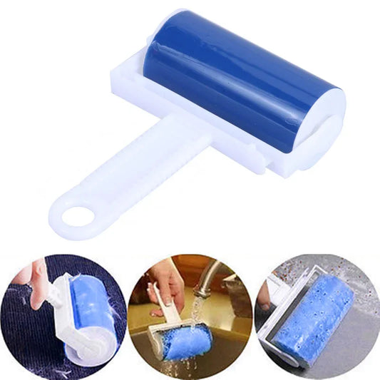Reusable Washable Lint Roller – Portable Pet Hair Remover for Clothes, Sofa & Bedding — view 1 of home & kitchen