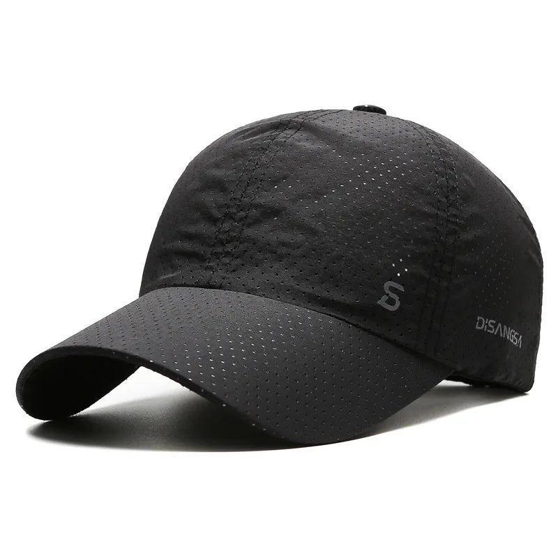 Outdoor Sun Hat Quick-Dry Breathable — Summer Fishing Baseball Cap Men's Sweat-Wicking Outdoor — view 10 of hats & caps