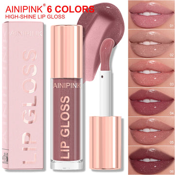 Shimmer Glitter Lip Gloss — Waterproof Moisturizing High-Shine Lip Color — view 1 of makeup