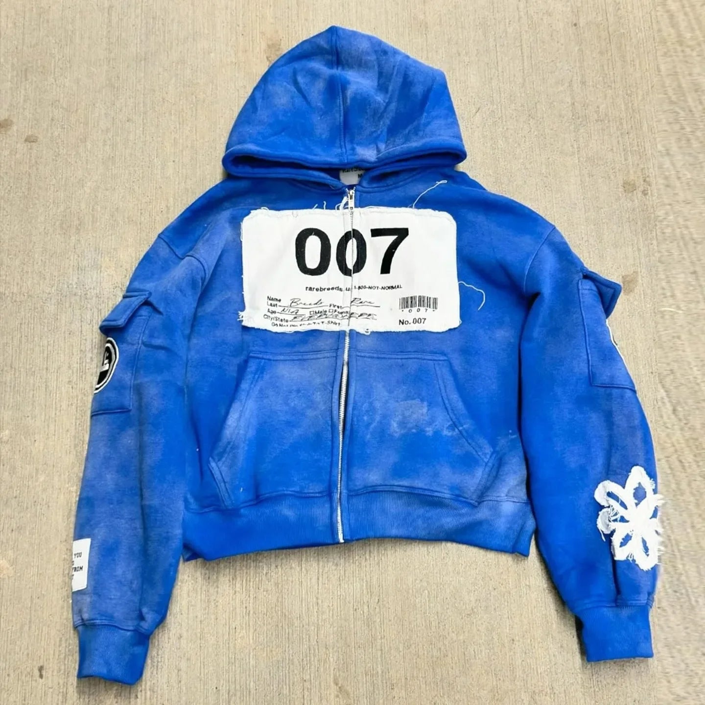 Y2k Zip Up Hoodies Women Street Hip Hop Retro Fashion high quality Embroidery Washing Long Sleeve Coats Loose Hooded Sweatshirt
