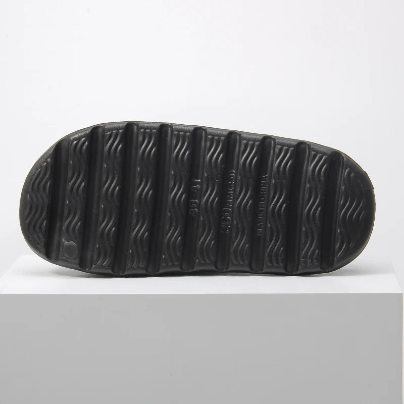 Summer Sandals Men's EVA Anti-Slip Thick-Bottom Slides — Indoor Outdoor Cushion Slippers — view 2 of summer sandals
