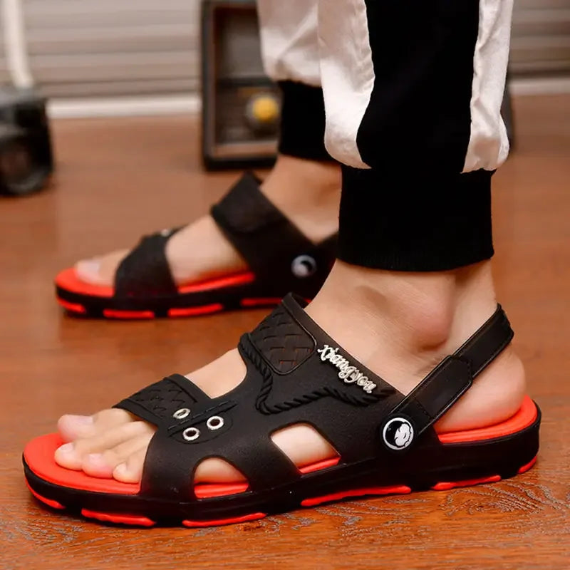 Sandals & Slides — Men's Outdoor Beach Slippers, Anti-Slip Peep-Toe Slip-On — view 9 of sandals & slides
