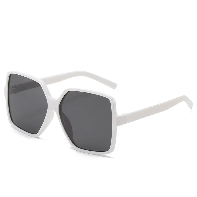 Square Big-Frame Sunglasses Vintage — New It-Girl Designer Retro Women Men Brand UV Shades — view 12 of sunglasses