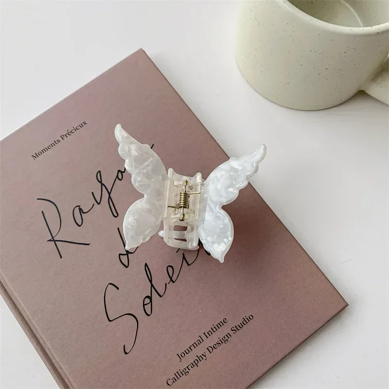 Butterfly Hair Clip Accessories Claw Clip for Women Acetic Hair Bows French Accessories Butterfly Hairbows for Girls — view 10 of product