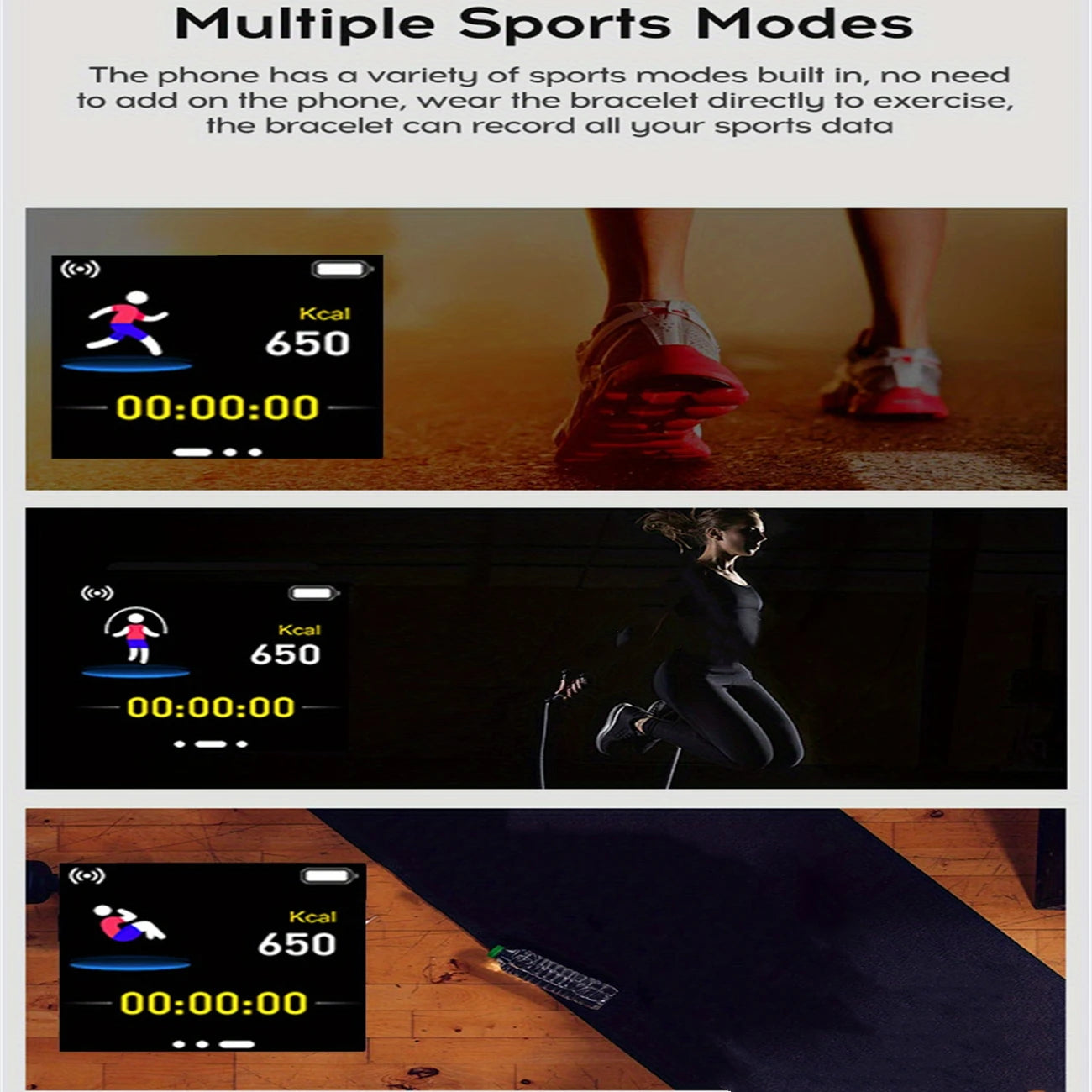D13 Multifunctional Smart Watch — Bluetooth Music Fitness Sports Smartwatch for Men & Women — view 6 of smart watches