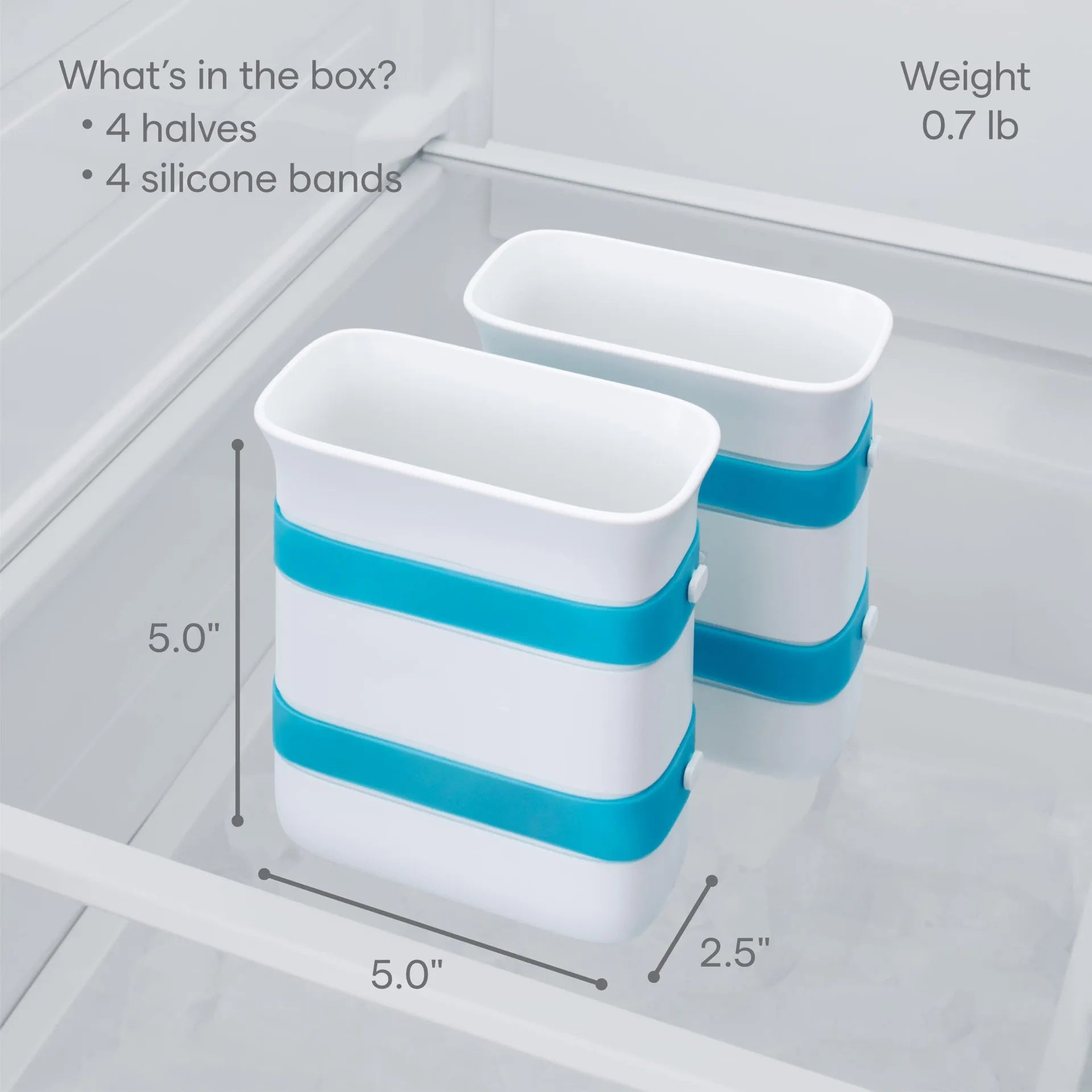 3D Food Block Maker — Silicone Soup, Broth, Sauce & Butter Freezer Mold — view 3 of kitchen gadgets