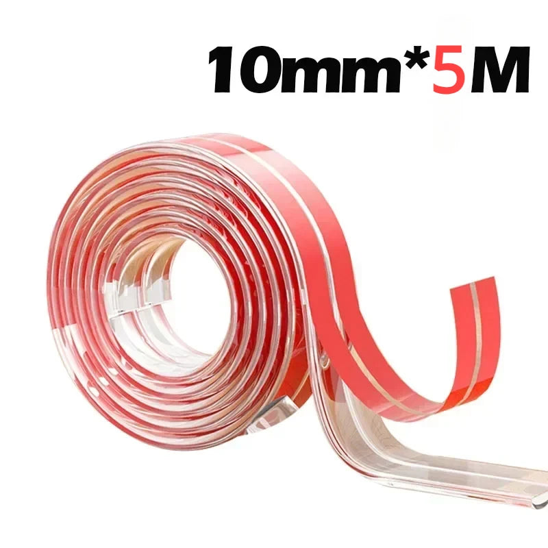 Transparent Baby Edge Protection Strip - Anti-Bump Furniture Guard with Tape — view 15 of baby safety