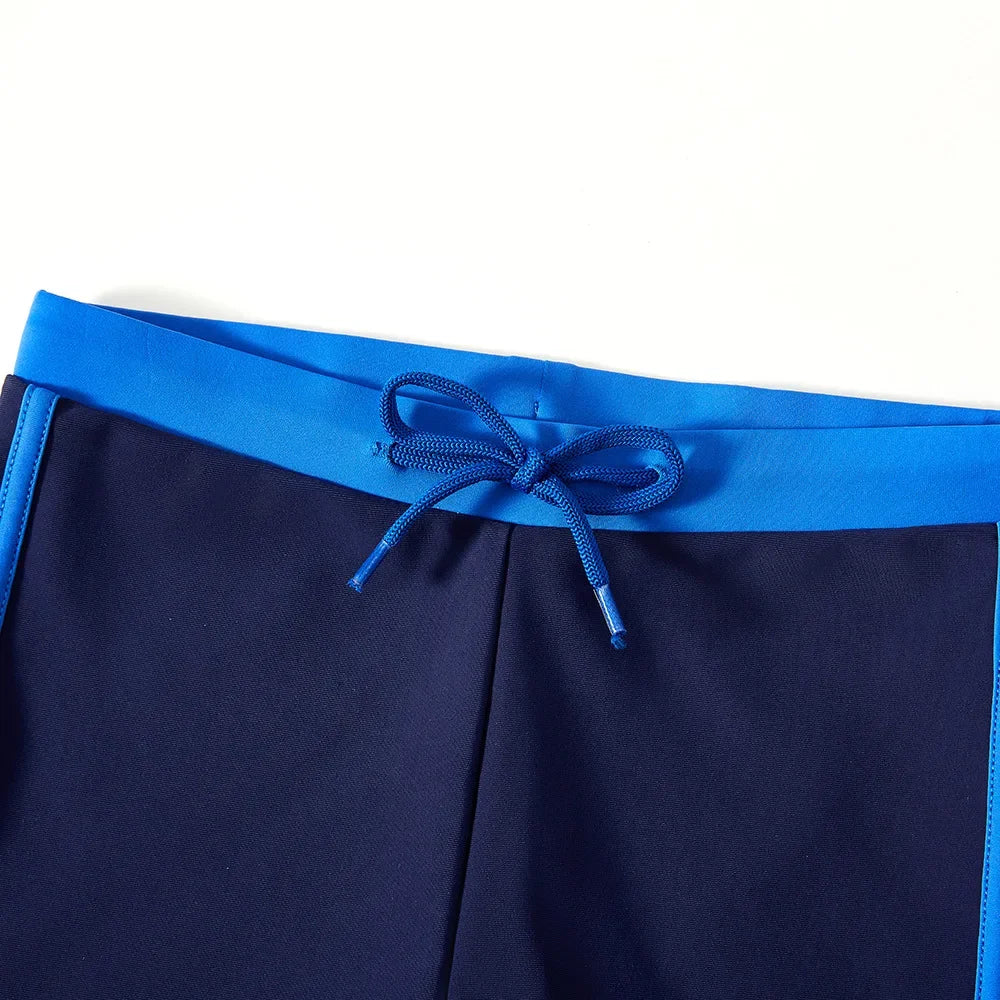 Boys Swim Trunks - Quick-Dry Navy Swimwear for Ages 4-12 Years — view 4 of boys bottoms