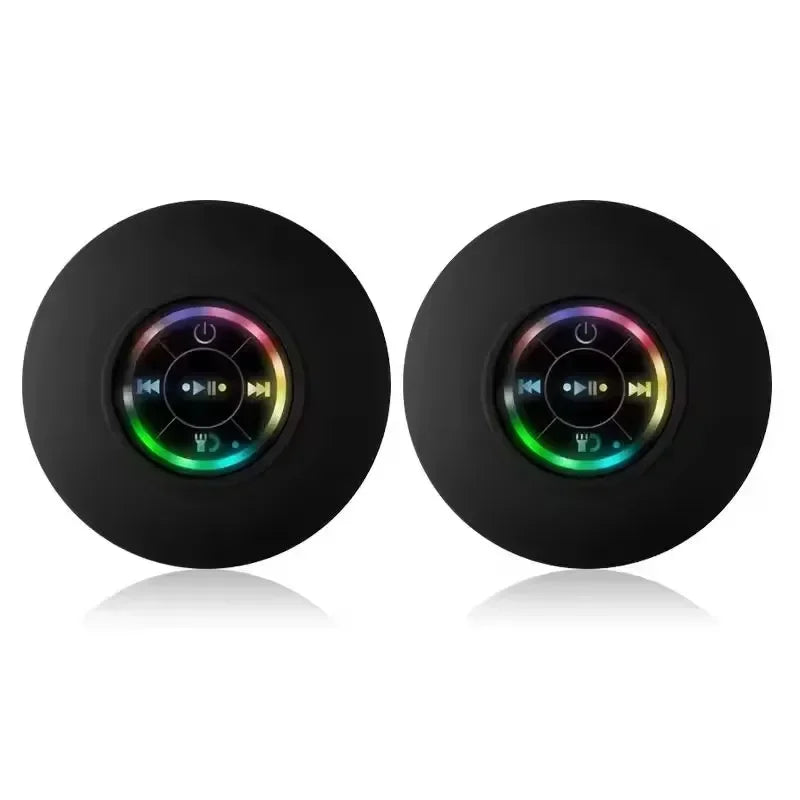 Portable Bluetooth Speaker — IPX4 Waterproof Wireless Speaker with LED Light — view 8 of audio