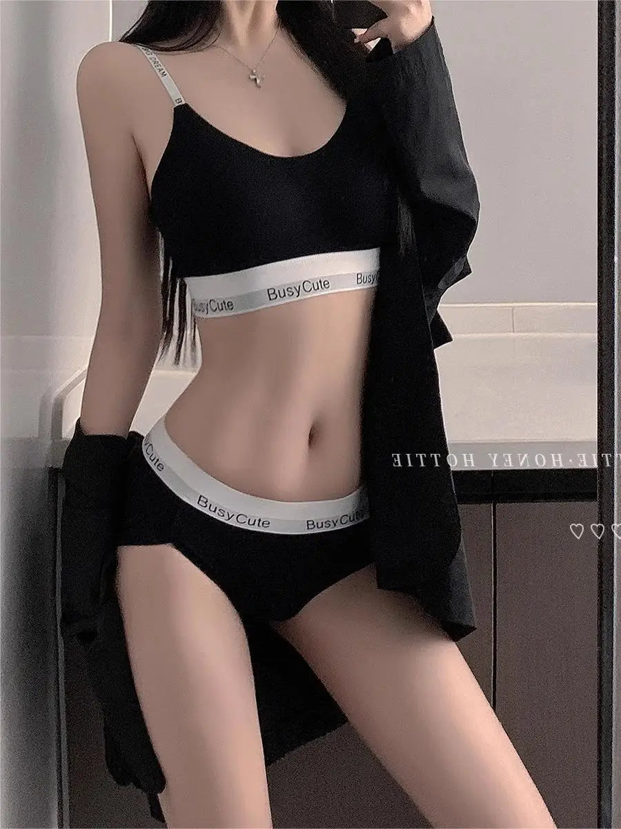 Women&rsquo;s Anti-Sagging Sports Bra &mdash; Wireless Thin-Top Thick-Bottom Breathable Open Back — view 10 of sports bras
