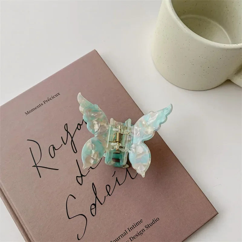 Butterfly Hair Clip Accessories Claw Clip for Women Acetic Hair Bows French Accessories Butterfly Hairbows for Girls — view 8 of product