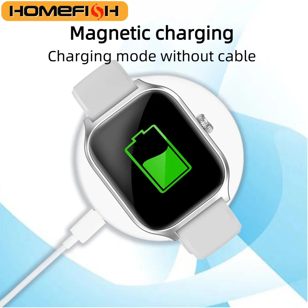 HOMEFISH H9 Men's Smart Watch — Bluetooth Call, Heart Rate & Sleep Monitoring — view 3 of watches