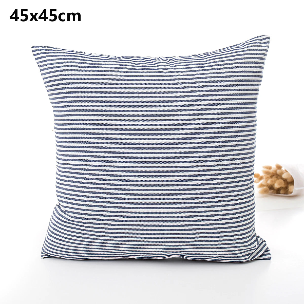 Plaid Sofa Cushion Cover &mdash; 30&times;50 &amp; 45&times;45 cm Multi-Color Stripe Pillowcase