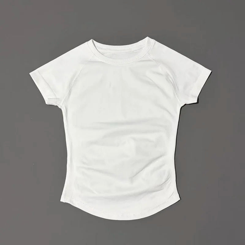 Impact Seamless Yoga Top &mdash; Women&rsquo;s Short-Sleeve Workout Shirt for Running &amp; Sports — view 18 of sports & fitness