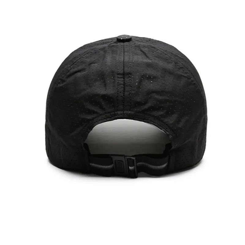 Outdoor Sun Hat Quick-Dry Breathable — Summer Fishing Baseball Cap Men's Sweat-Wicking Outdoor — view 2 of hats & caps