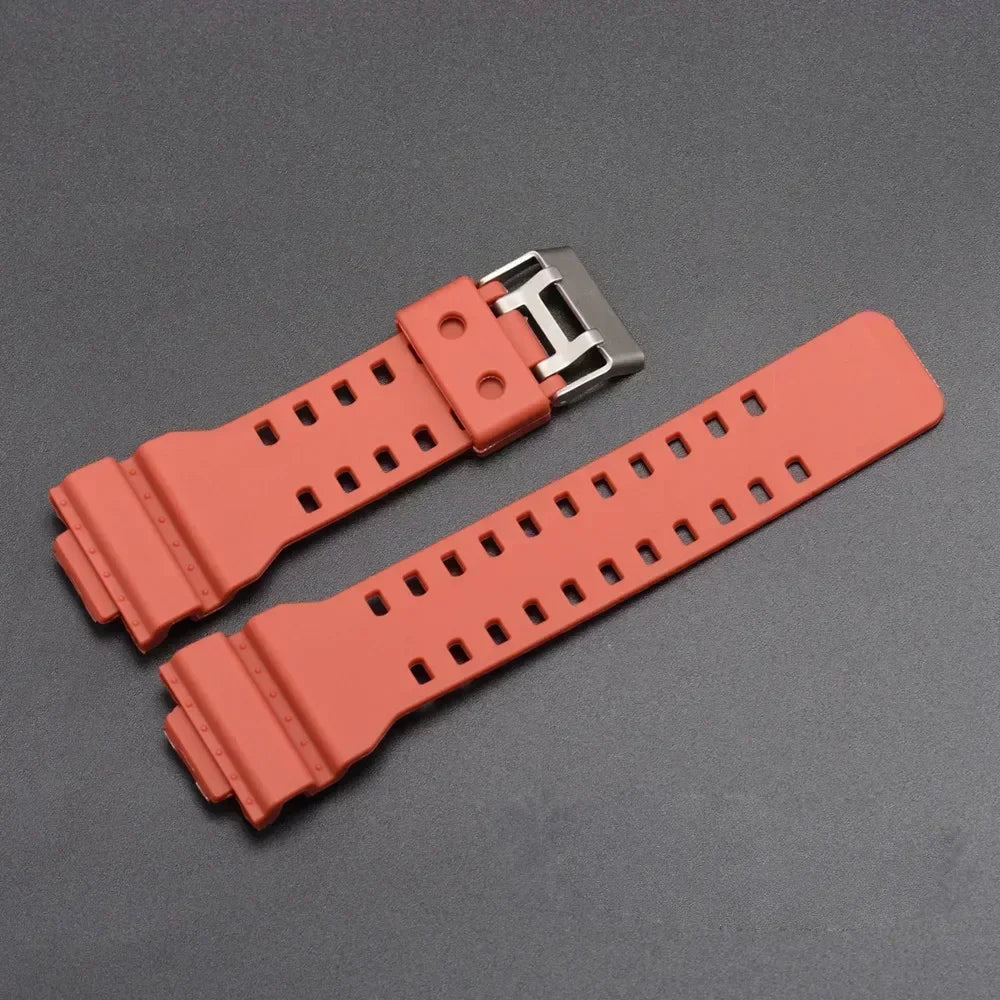 Replacement Strap for Casio G-Shock — GA-100/110/120/140/200/400/700/800 & GD-100 Series — view 5 of watch straps