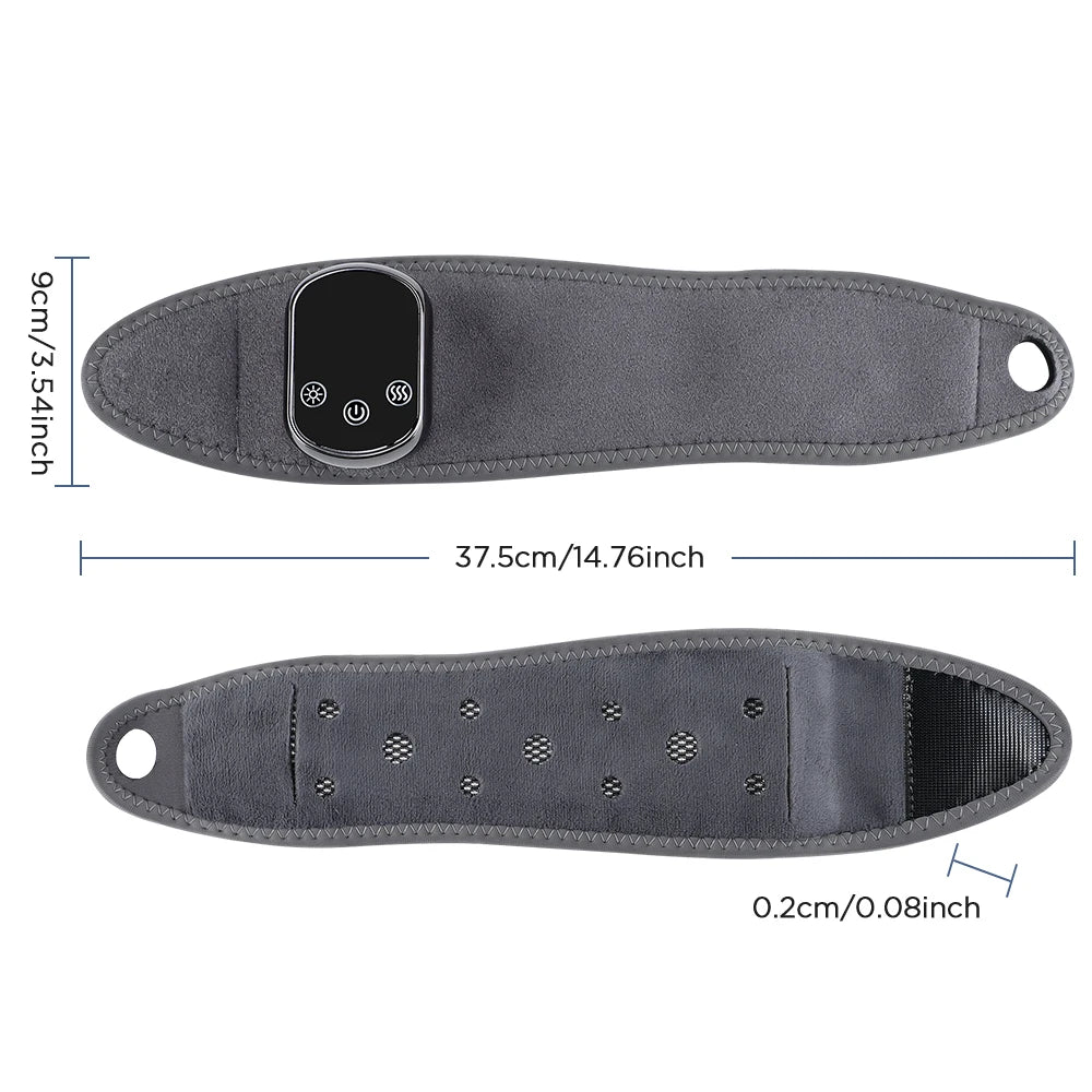 Electric Heating Wrist Guard — Vibration Massage for Carpal Tunnel Relief — view 6 of braces & support