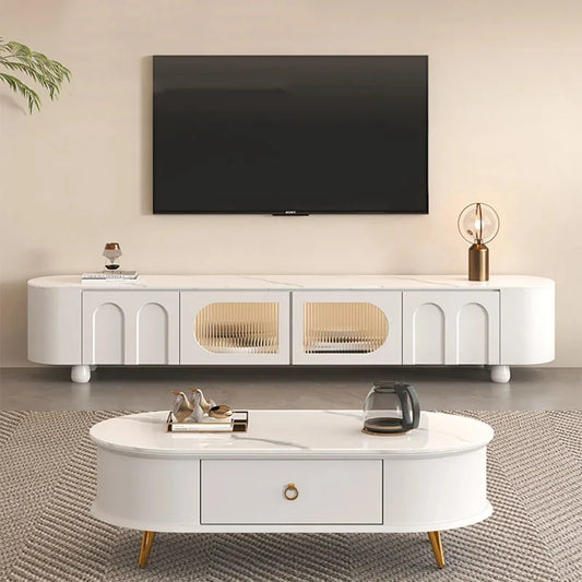 Storage Television Tv Cabinet Display Lowboard Shelf White Sideboard Tv Stand Consoles Meuble Tv Suspendu Theater Furniture