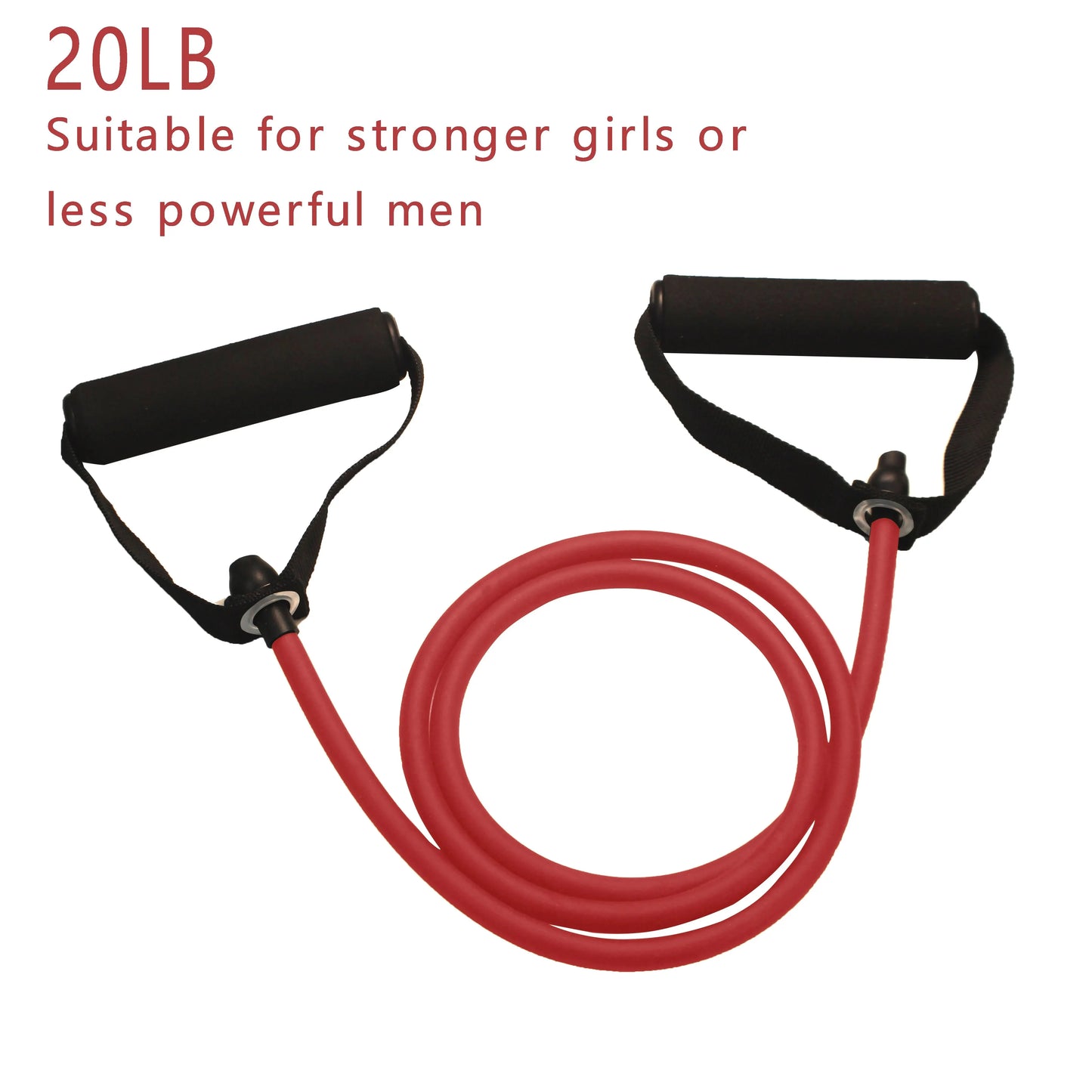 Resistance Bands with Handles — Home Gym Strength Training Set — view 7 of recovery & massage