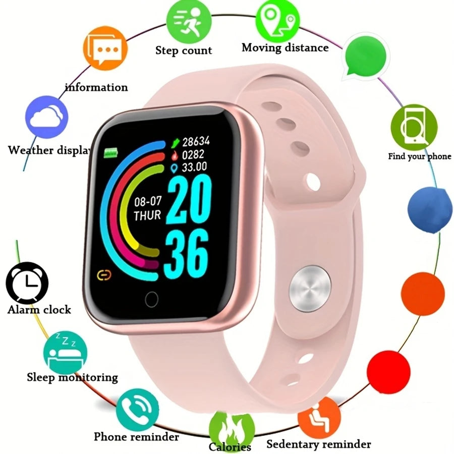Unisex Smart Watch — Bluetooth Fitness Tracker Wristwatch for Men & Women (Local+) — view 10 of smart watches