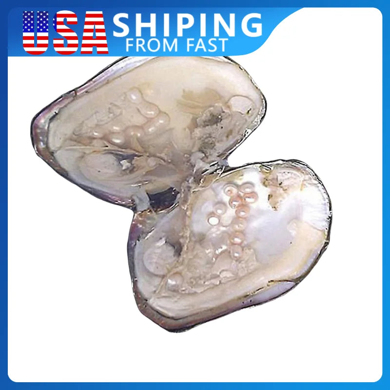Pearl Oyster Freshwater 5-7mm — Love Wish Cultivated 20-25 Pearls DIY Gift — view 6 of pearl sets