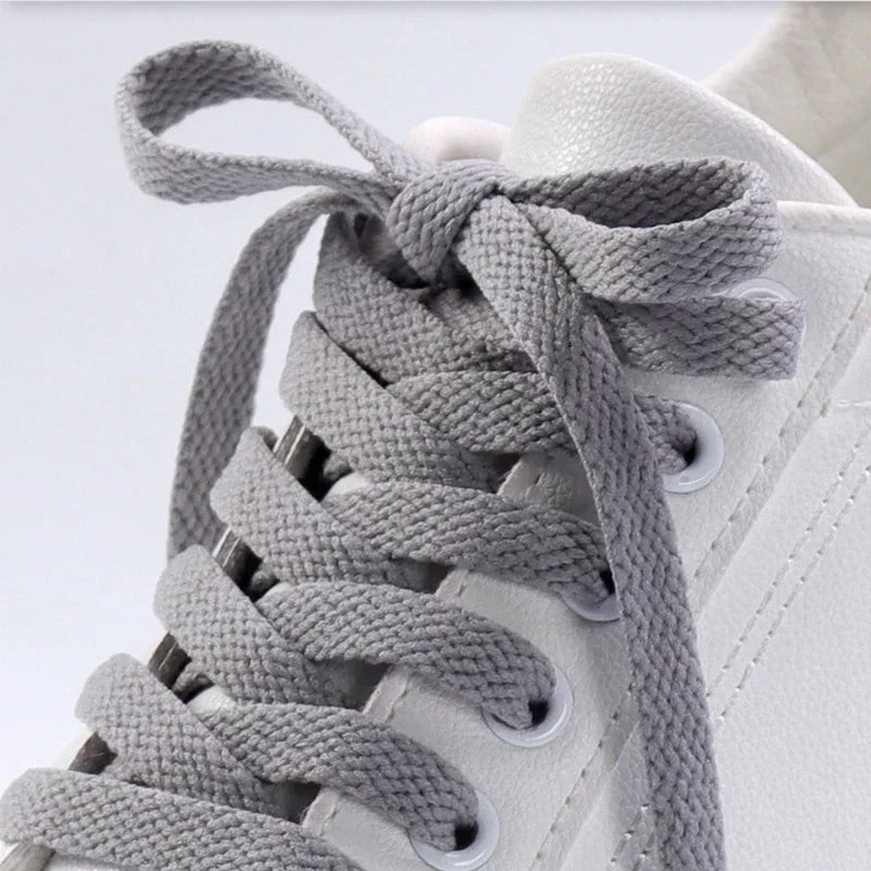 Flat Shoelaces — 36-Color Fabric Sneaker Laces (1 Pair) — view 5 of shoe accessories