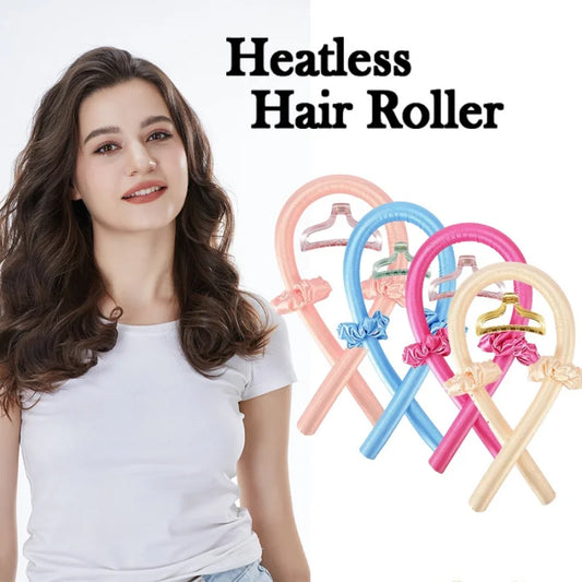 Heatless Curling Rod Headband Set – No-Heat Overnight Soft Spiral Curls for Shiny Hair — view 1 of beauty & personal care