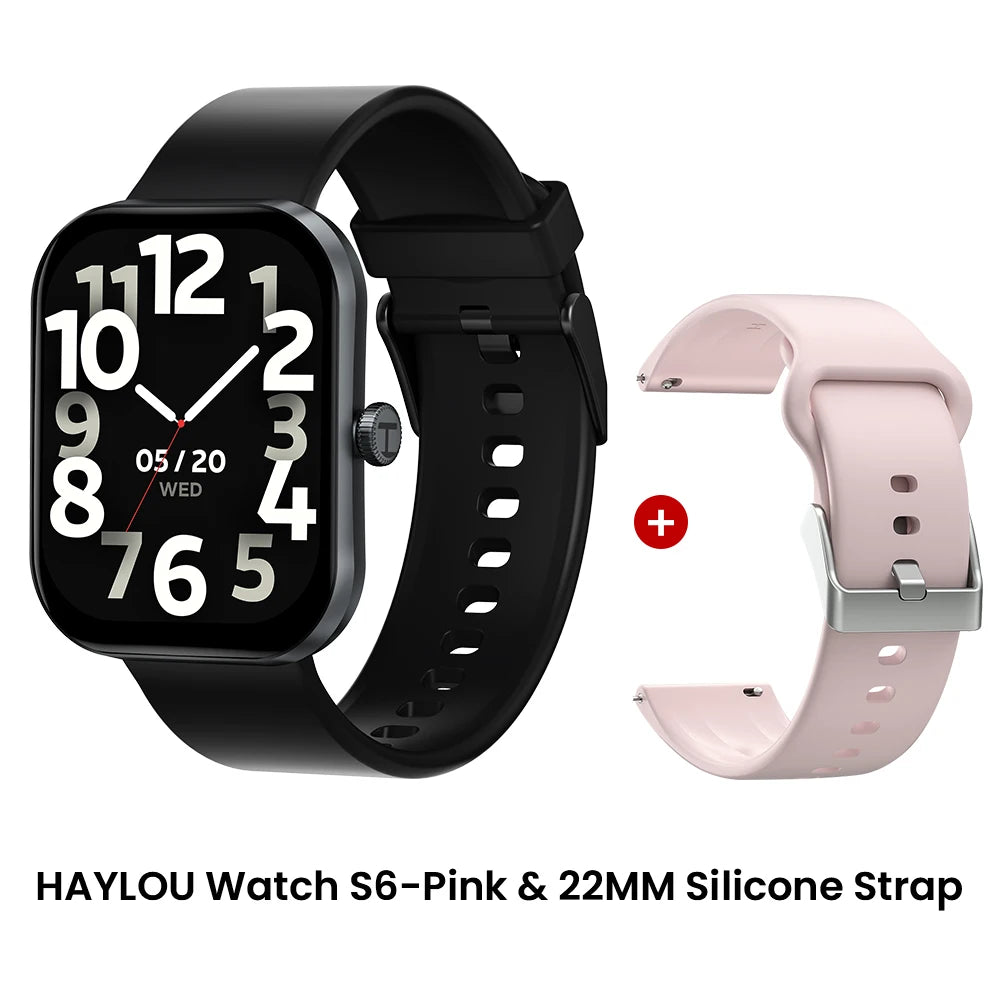 HAYLOU Watch S6 Smart Watch — 2.01in HD Bluetooth Voice Calling IP68 Smartwatch — view 20 of smart watches