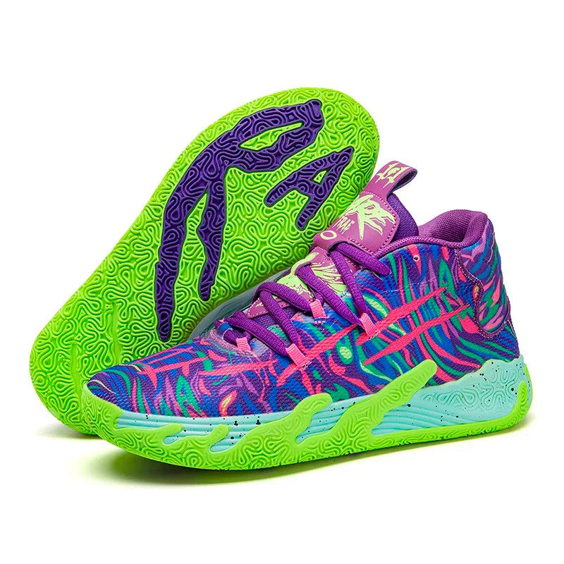 Men's Basketball Sneakers — Breathable Comfortable Training Court Sport Shoes — view 8 of sneakers