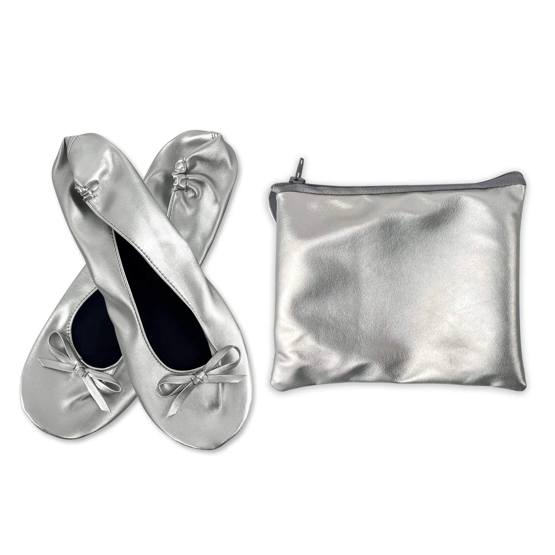 Flats & Ballet — Foldable Roll-Up Ballet Flats, Portable Purse-Size Travel Slippers — view 10 of flats & ballet