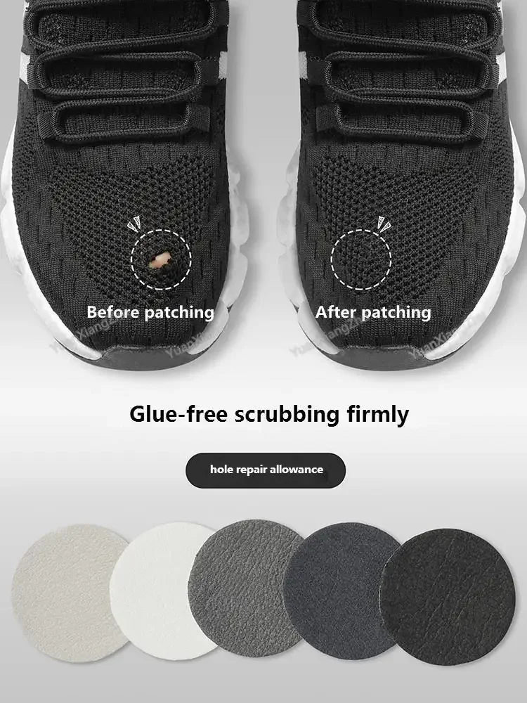 Sneaker Repair Patches — Vamp & Heel Adhesive Shoe Restore Kit — view 1 of shoe accessories