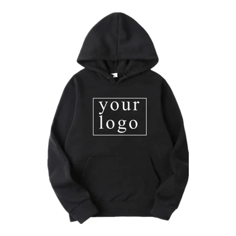 Your Own Design Brand Logo/Picture Personalized Custom Anywhere Men Women DIY Hoodies Sweatshirt Casual Hoody  Fashion New