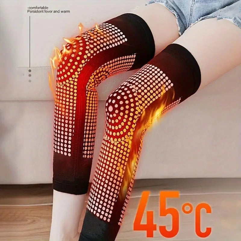 Mugwort Self-Heating Knee Brace — Herbal Warming Therapy for Stiff Joints — view 6 of braces & support