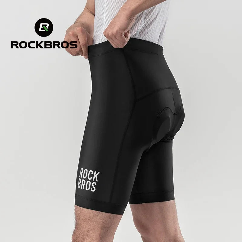 ROCKBROS Men’s Cycling Shorts — 3D Gel Pad Anti-Slip Breathable Bike Liner — view 2 of shorts