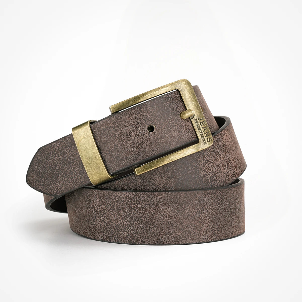 Belts Western Retro Men's & Women's PU Leather Belt — Casual Metal Buckle — view 5 of belts