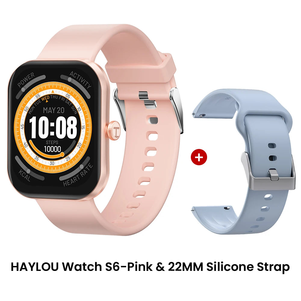 HAYLOU Watch S6 Smart Watch — 2.01in HD Bluetooth Voice Calling IP68 Smartwatch — view 9 of smart watches