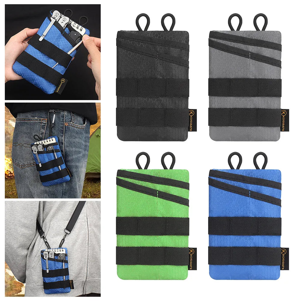 Foldable Tactical Tool Roll Pouch — Lightweight EDC Storage for Trail Repairs — view 3 of outdoor sports