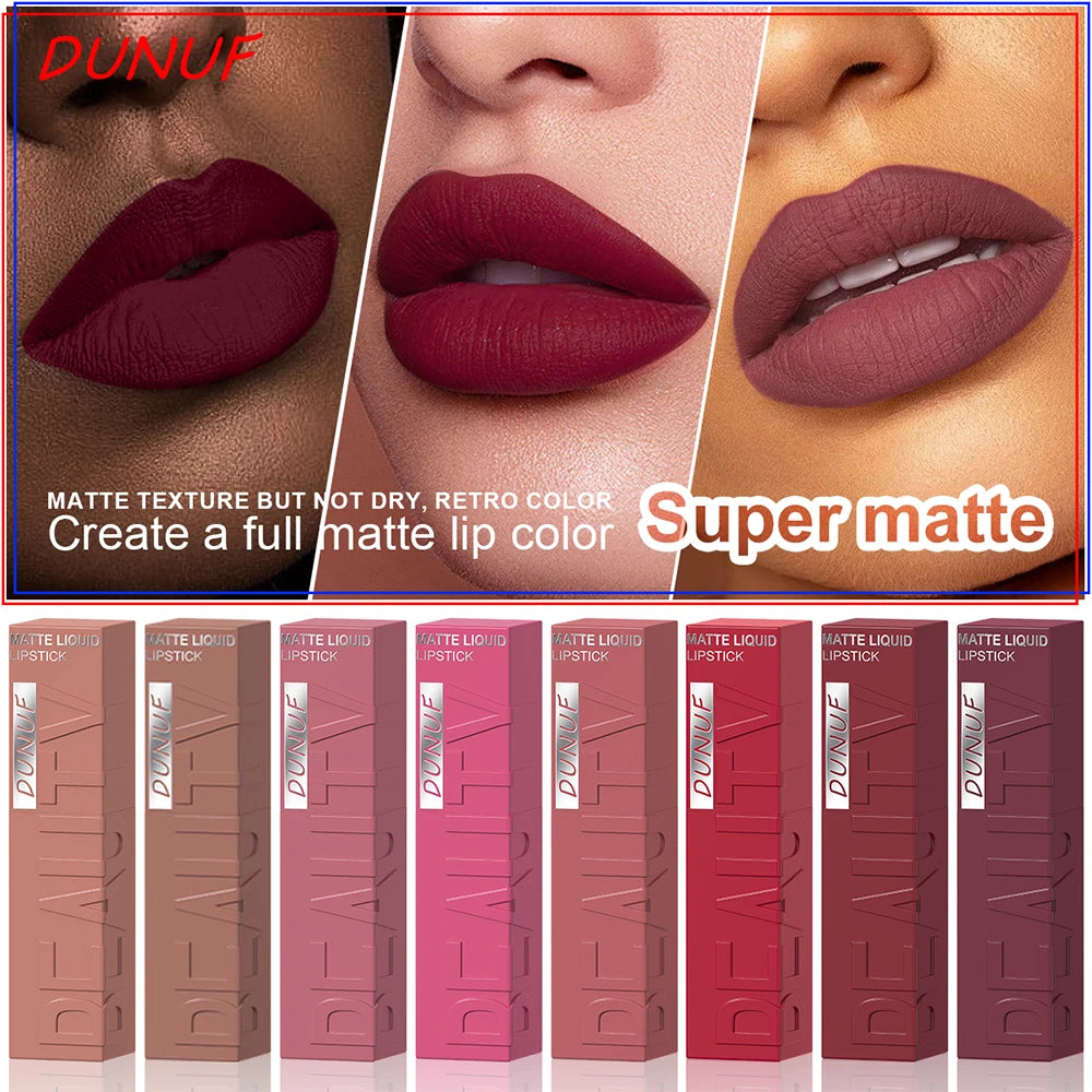 Matte Liquid Lipstick Set — Waterproof Long-Wear Non-Transfer Lip Color — view 5 of makeup